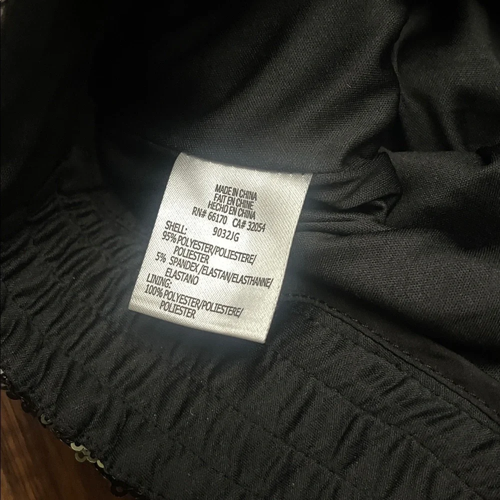 NWT Anthropologie Camo Sequin Jogger Trouser Pants L - Picture 14 of 16